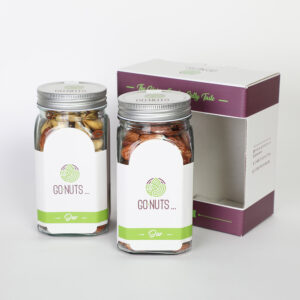 تنگ گلدانه 3 – آجیل مخلوط شور + بادام درختی شور (600 گرم)