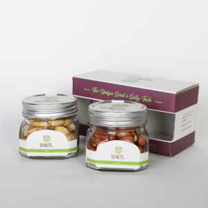 تنگ گلدانه 1 – آجیل مخلوط شور + بادام درختی شور (200 گرم)